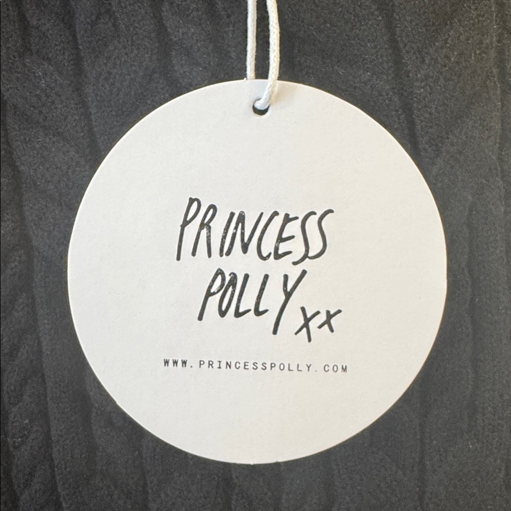 NWT Princess Polly Dominika One Shoulder Mini Sweater Dress, Black, Size S/M - Picture 6 of 8
